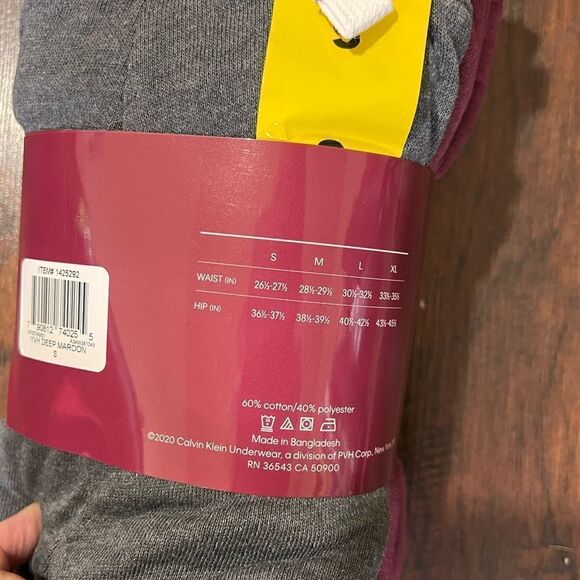 CALVIN KLEIN 2 Pack Terry Cloth Joggers! Perfect Lounge and gym Small Nwt - Picture 7 of 12